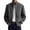 Gray, variant on Mens Suede Leather Bomber Jackets Full Zip Casual Softshell Varsity Jacket Lightweight Vintage Spring Fall Coat with Pockets Big and Tall Size S-4XL Brown