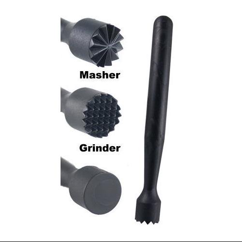 Black Plastic Muddlers ((Original)(Flat))