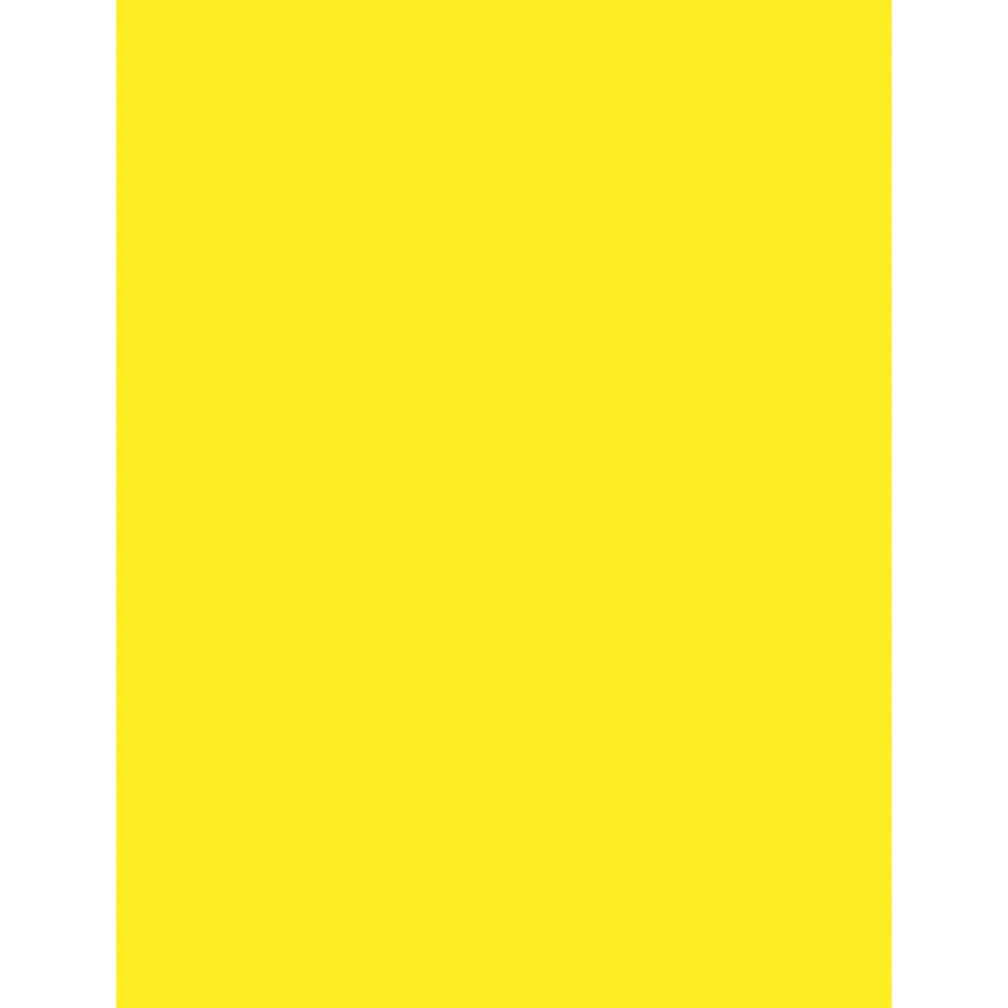 Pacon Neon Bond Paper 24 lb. 100 Sheets 81/2"x11" Neon Yellow 104316
