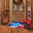 thumbnail image 4 of Christmas Doormat Printed Merry Christmas Soft Floor Mat Non-Slip Bath Rugs Christmas Indoor Outdoor Door Mat for Home Decoration, Size 15.7x23.7 Inch, 4 of 6