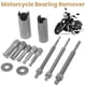thumbnail image 4 of Juego de herramientas especiales para interior de orificio ciego para extractor de pedalier de motocicleta 8 en 1, 4 of 5