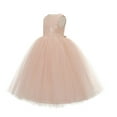 thumbnail image 2 of Ekidsbridal Vintage Corset Tutu Flower Girl Dresses for Toddlers Christening Graduation Ceremony Mini Bridal Gown 205 6, 2 of 3