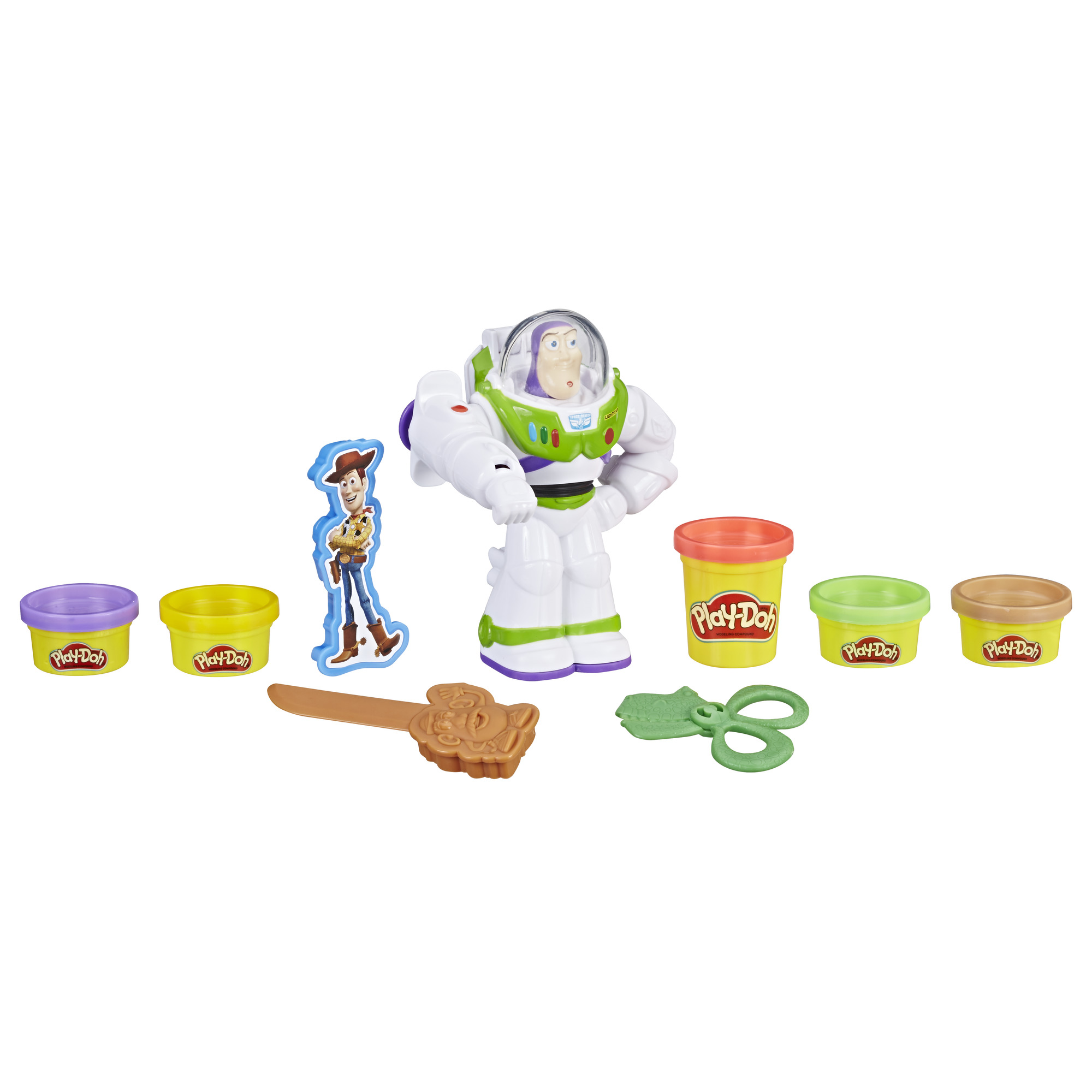 Play-Doh Disney Pixar Toy Story Buzz Lightyear Set with 5 Cans (6 Ounces Total) - image 3 of 15