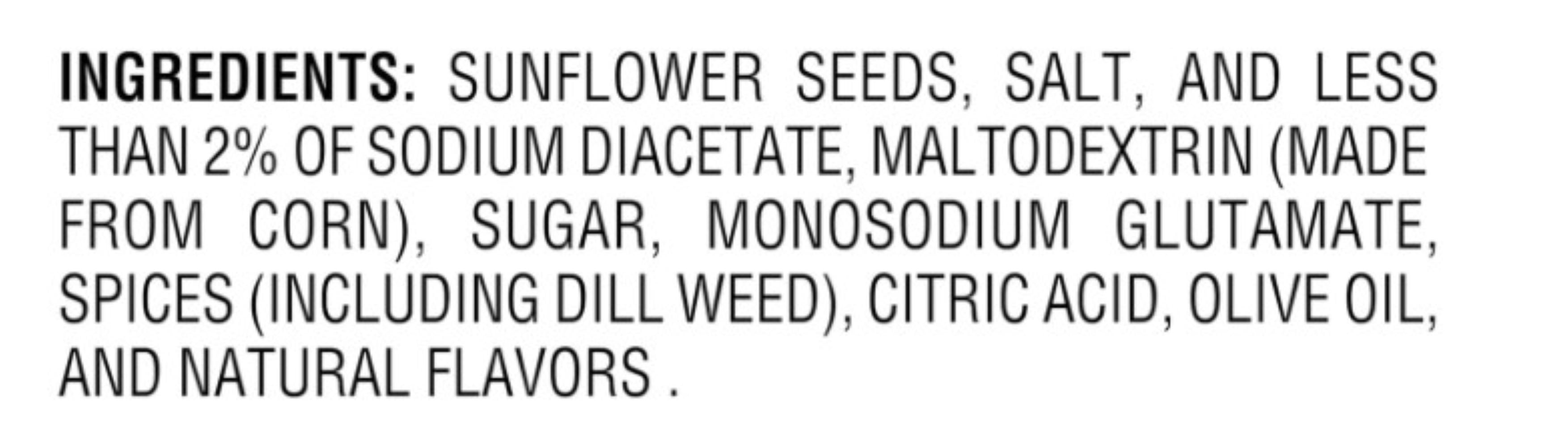 Spitz, Dill Pickle Sunflower Seeds - 16 oz (Pack of 48)