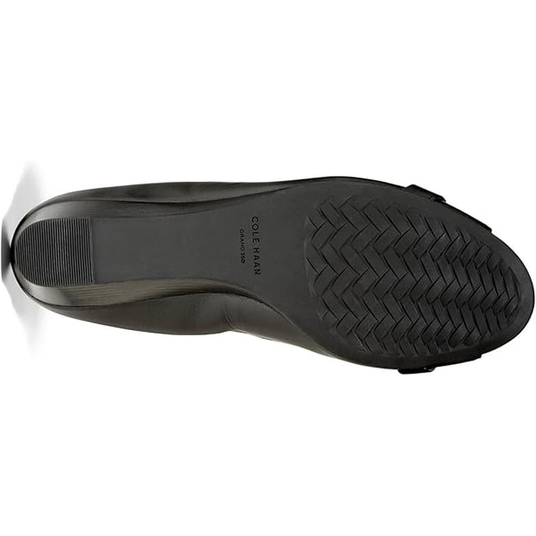 COLE HAAN MALTA WEDGE size7(24cm) 新品 Cole Haan Women's Malta Wedge, Black Leather, 5-B US