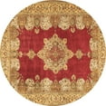 thumbnail image 1 of Ahgly Company Indoor Round Persian Brown Traditional Area Rugs, 5' Round, 1 of 4