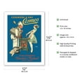 thumbnail image 2 of Cosmos Gas Stoves (Cuisinière à gaz Cosmos) - Vintage French Advertising Poster by Joseph Stall c.1900 - Bamboo Fine Art 290gsm Paper (Unframed) 12x16in, 2 of 4