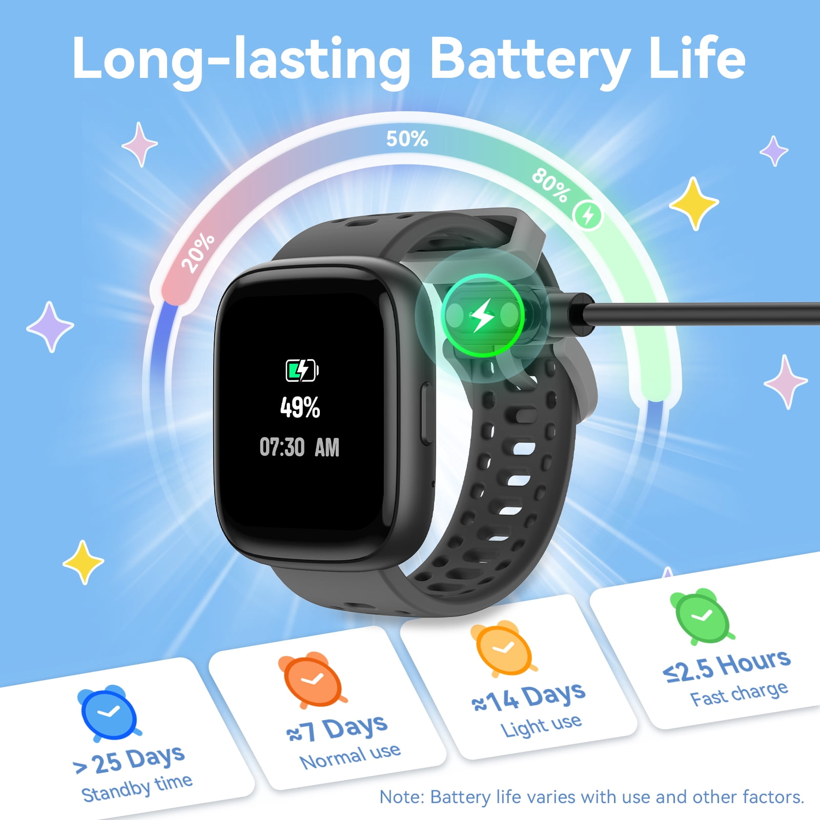 2026 Cillso Smart Watch for Kids with Find My, 1.83" HD Touch Screen, BLE5.3, IP68 Waterproof, Multiple Sports Modes, Activity Tracker Pedometer,Ideal thoughtful Gift