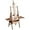 Brown, variant on Yucurem Foldable & Adjustable Drawer Easel for Adults, Large Beech Wood Art Easel with Storage Drawer Trays & Palette, H-Frame Easel for Painting, Holder Canvas Up to 48"