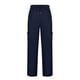 thumbnail image 2 of Pantalones Prolriy para mujer, con cordón ajustable, cintura elástica y bolsillos, color azul oscuro, talla XXL, 2 of 3