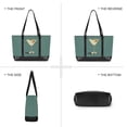 thumbnail image 6 of FORMRS Canvas Laptop Tote Bag for Women with 15.6" Computer Compartments Shoulder Handbag, Beige Martini, 6 of 7