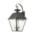 thumbnail image 3 of Livex Lighting - Mansfield - 4 Light Outdoor Wall Lantern in Coastal Style - 15, 3 of 9