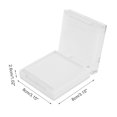 thumbnail image 2 of Unique Bargains 1 Pc Double Layer Right Angle Nail Storage Box White Plastic, 2 of 5
