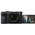 thumbnail image 3 of Sony a7C II Full Frame Mirrorless Camera Body with 28-60mm Lens Black ILCE-7CM2L/B Bundle with Deco Gear Camera Bag + Extra Battery + Wide Angle & Telephoto Lenses + Flash + Filter Kit & Accessories, 3 of 9