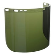 F50 Polycarbonate Special Face Shields, Iruv 3.0, D Shape, 8 In H X 15.5 In L | Bundle of 5 Each