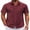 Wine Red-Polka Dots, variant on COOFANDY Mens Button Up Short Sleeve Shirts Regular Fit Business Casual Shirts Summer Fitted Dress Shirts