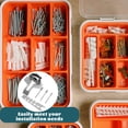 thumbnail image 4 of ELAYARD 1Set Abs Black Silver Chainsaw Sharpening Attachment Kit for Chainsaws Tool Maintenance, 4 of 8