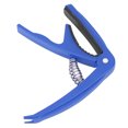 thumbnail image 4 of Guitar Capo, Portable Spring Capos Uniform Force Silicone Protective Pad ABS Shell  For Stringed Instrument White,Red,Light Pink,Dark Blue,Glossy Black, 4 of 8
