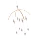 thumbnail image 5 of Móvil para Niños shamjiam Gris Campanas de viento de madera, 5 of 8