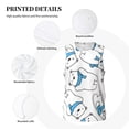 thumbnail image 3 of Xecao Scarf Bear print basketball shirt for both men and women, a unisex basketball jersey perfect for theme parties-4X-Large, 3 of 6