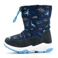 thumbnail image 3 of Nova Utopia Boys Girls Snow Boots NFWB119 BlueDino 7, 3 of 6