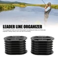 thumbnail image 3 of Leader Line Organizer Box, Anti Winding 2PCS Long Lasting Use Leader Line Storage Holder Effective Guidance Easy To Operate  for Sea Fishing, 3 of 7
