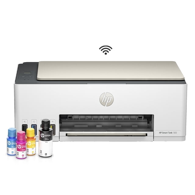 Impresora Multifuncional HP Smart Tank 583 Tinta Continua Color Wi-Fi Direct