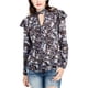 thumbnail image 1 of Blusa de punto floral Rachel Roy Mujer Negro 14, 1 of 1