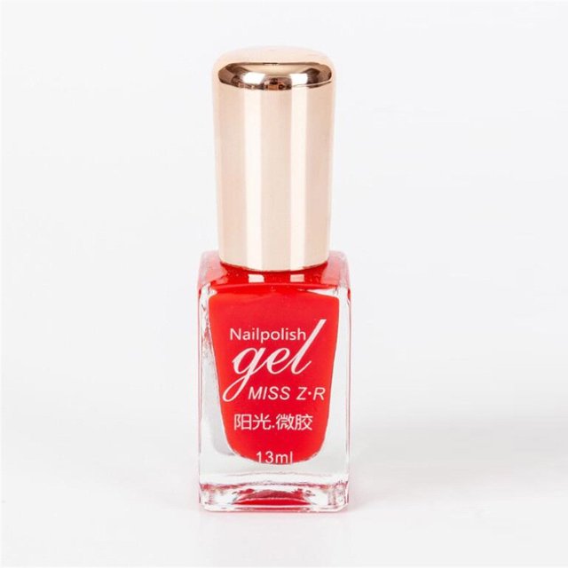 REK Vernis à Ongles Gel à Base d'Eau 13ML Imperméable Durable Respirant