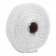 thumbnail image 3 of Cinta aislante para automóvil de 5 m, envoltura térmica para escape con 4 bridas para cables de acero inoxidable, color blanco, 3 of 5