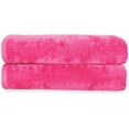 thumbnail image 2 of Diplomat Beach Towels Terry Velour 30x60 2-Pack (Neon Pink PMS 212-C) 11.0 lbs per doz 100% Cotton, 2 of 5