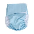 thumbnail image 1 of Pañal de tela para adultos, ropa interior de alta absorción, reutilizable, a prueba de fugas, protección contra la incontinencia, para hombres y mujeres, azul claro, 1 of 14
