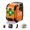 Orange, variant on Ludotline L90 Pocket Cross-Line Green Laser Level, Self-Leveling with Pendulum Lock, Durable ABS Housing, 4-ft Drop Resistant for Picture Hanging, Tile, Cabinets
