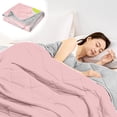 thumbnail image 5 of PATLOLLAV Summer Quilt Cooling Comforter Cool Silky Fiber Summer Comforter Summer Cooler Gift Comforter Conditioner Comforter Solid Color for Hot Sleepers and Night Sweat, 5 of 6