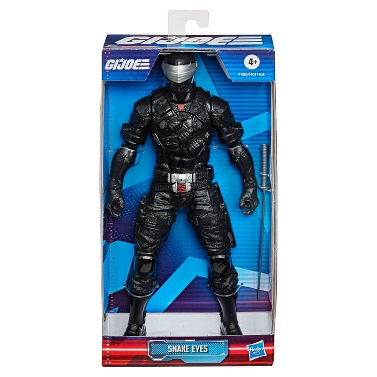Hasbro G.I. Joe Snake Eyes Action Figure 9.5 inch - Walmart.com