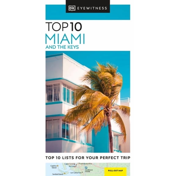 Pocket Travel Guide DK Top 10 Miami and the Keys, (Paperback)