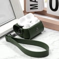 thumbnail image 2 of Étui pour Écouteurs Airpods Étui de Protection en Cuir Synthétique avec Trous de Charge Résistant à la Saleté Poignée Durable Sac pour Écouteurs Airpods 3, 2 of 8