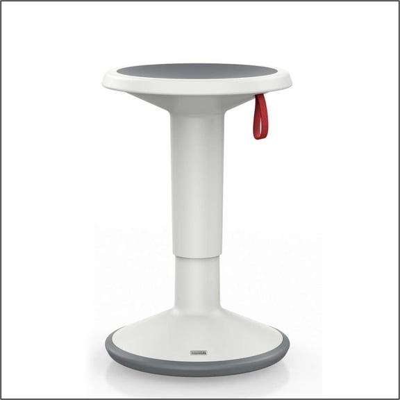 Ergonomic Designer Stool (White) – Made in Germany
