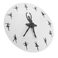 thumbnail image 4 of Reloj de pared resistente para el hogar, decoración de pared, reloj de pared, estilo simple para decoración, hogar, baño, oficina, 4 of 4