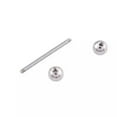 thumbnail image 3 of VIVIDELLE 10pcs Longer Straight Barbell Tongue bar Ear Bone Screw Rod Ear Piercing Jewelry-1.2*10*3mm, 3 of 4