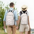 thumbnail image 6 of Balery Rainbow Vintage Canvas Backpack for Men and Women - Large Capacity, Durable Travel Laptop Bag for School, Work, Hiking, and Outdoor Activities, 6 of 7