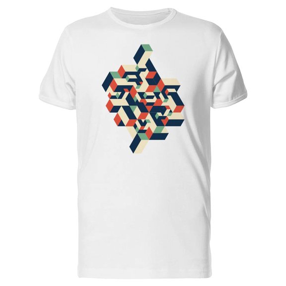 Abstract Geometric Doodle Tee Men's -Image by Shutterstock