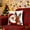Brown, variant on Lunxisen 1 Pcs Christmas Embroidery Throw Pillow Covers Christmas Dec Velvet Pillowcases Xmas Trees Cushion Pillow Cases Soft Square Holiday Pillowcase(17.7*17.7in)