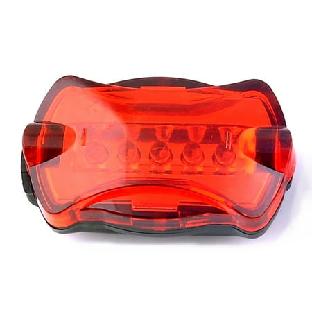 SHOPFIVE Best HOT Ultra Bright Road Mountain Bikes Butterfly Tail FlashLight Taillight Safety Warning Bicycle Rear Light