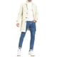 thumbnail image 2 of Abrigo Trench Chic para Hombre, de Un Solo Botón, Largo, Color Blanco, 2 of 7