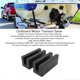 thumbnail image 2 of 2 Pack Outboard Motor Transom Mounts, Minimize Shock and Stress, Rubber Boat Motor Mount for Single Jack Trailer, 2 of 4