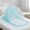 Mint Green, variant on Portable Baby Mosquito Net Tent with Hanging Toys, Foldable Infant Canopy Bed Netting with Ruffle Trim for Newborns and Toddlers, Travel Nursery Mesh Cover, 49" x 21" x 21"