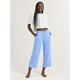 thumbnail image 3 of Joyspun Women’s Sleepwear Knit Cropped Pajama Pants, 25'' Inseam, Sizes S-3X, 3 of 6