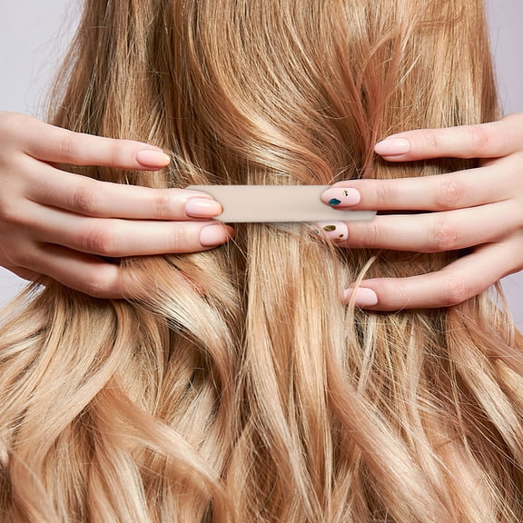 LOLIPPYY 12- Hair Clips for Thick Hair, Comfortable Matte Finish Plastic Barrettes