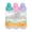 Mint/Pink/Purple, variant on Evenflo 3-Pack Bottles (8 oz.) Color: mint/green/blue Size: one size
